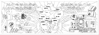 中醫(yī)文化浮雕雕塑原創(chuàng)手繪設(shè)計稿