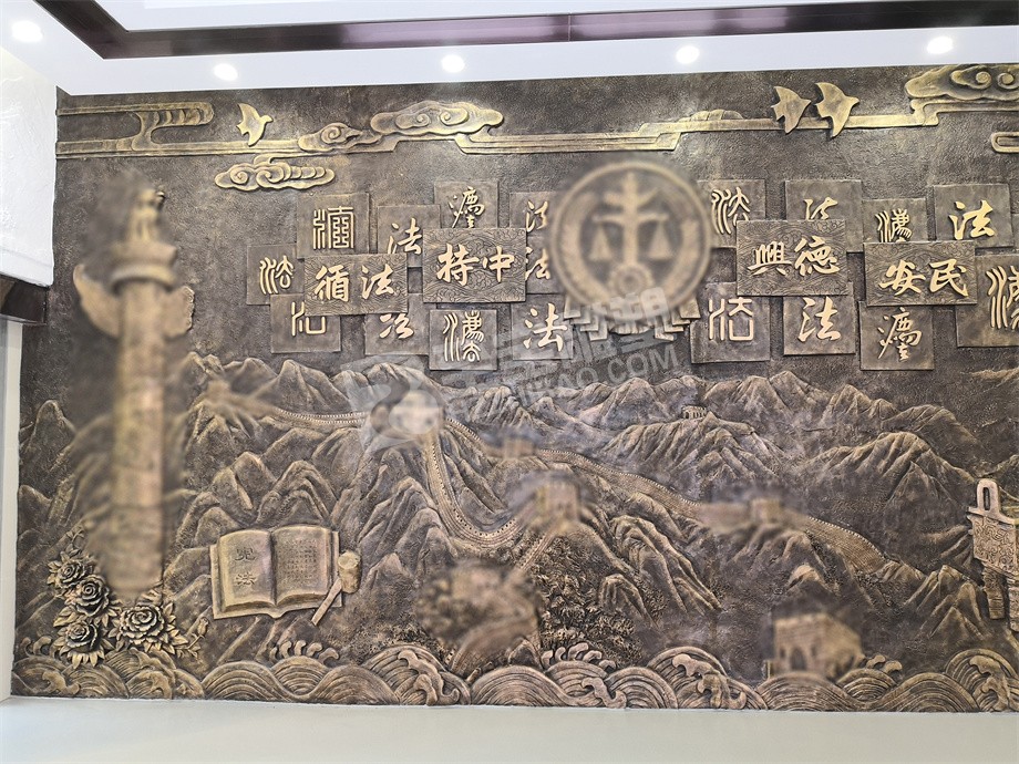 博物館展廳展陳玻璃鋼仿黃銅浮雕玻璃鋼仿鑄銅雕塑圓雕設(shè)計(jì)定制